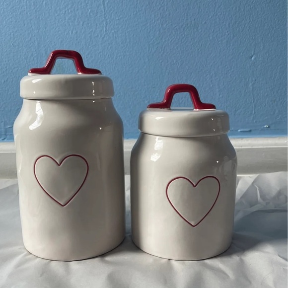 Rae Dunn Kitchen Rae Dunn Valentines Day Canister Poshmark